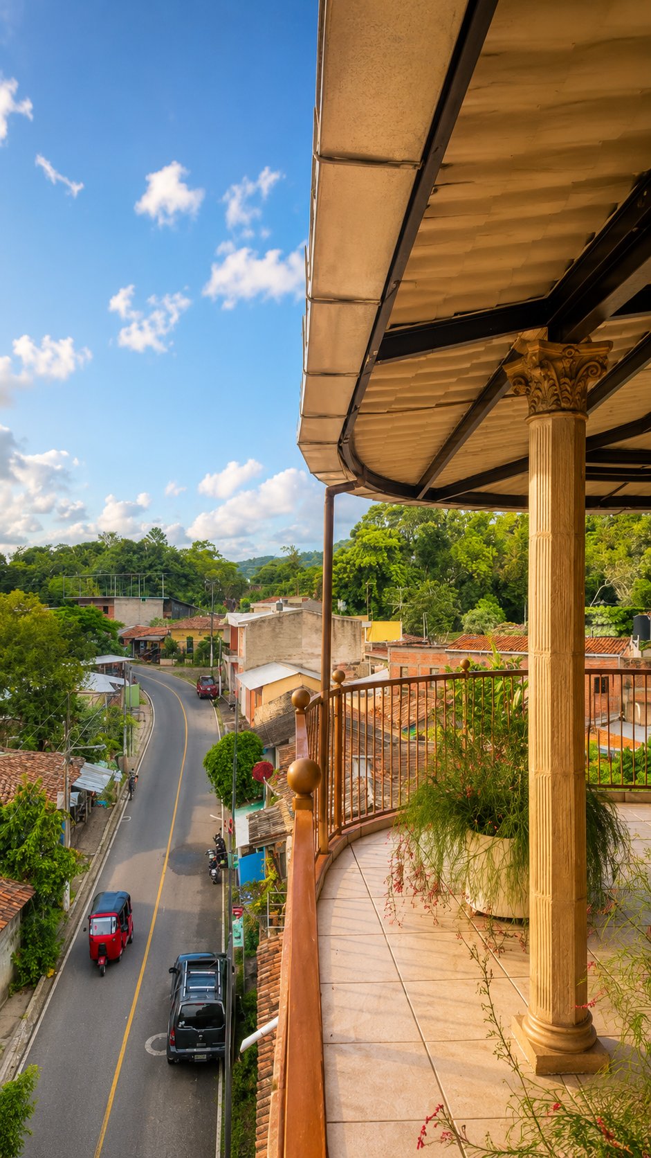 Vista del pueblo