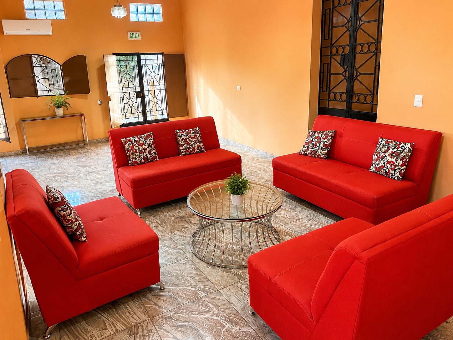 Lobby seating