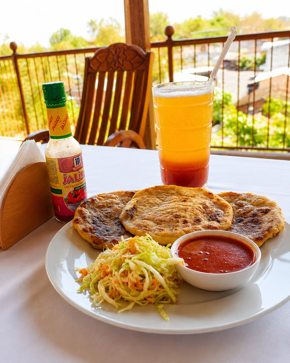 Traditional Salvadoran food