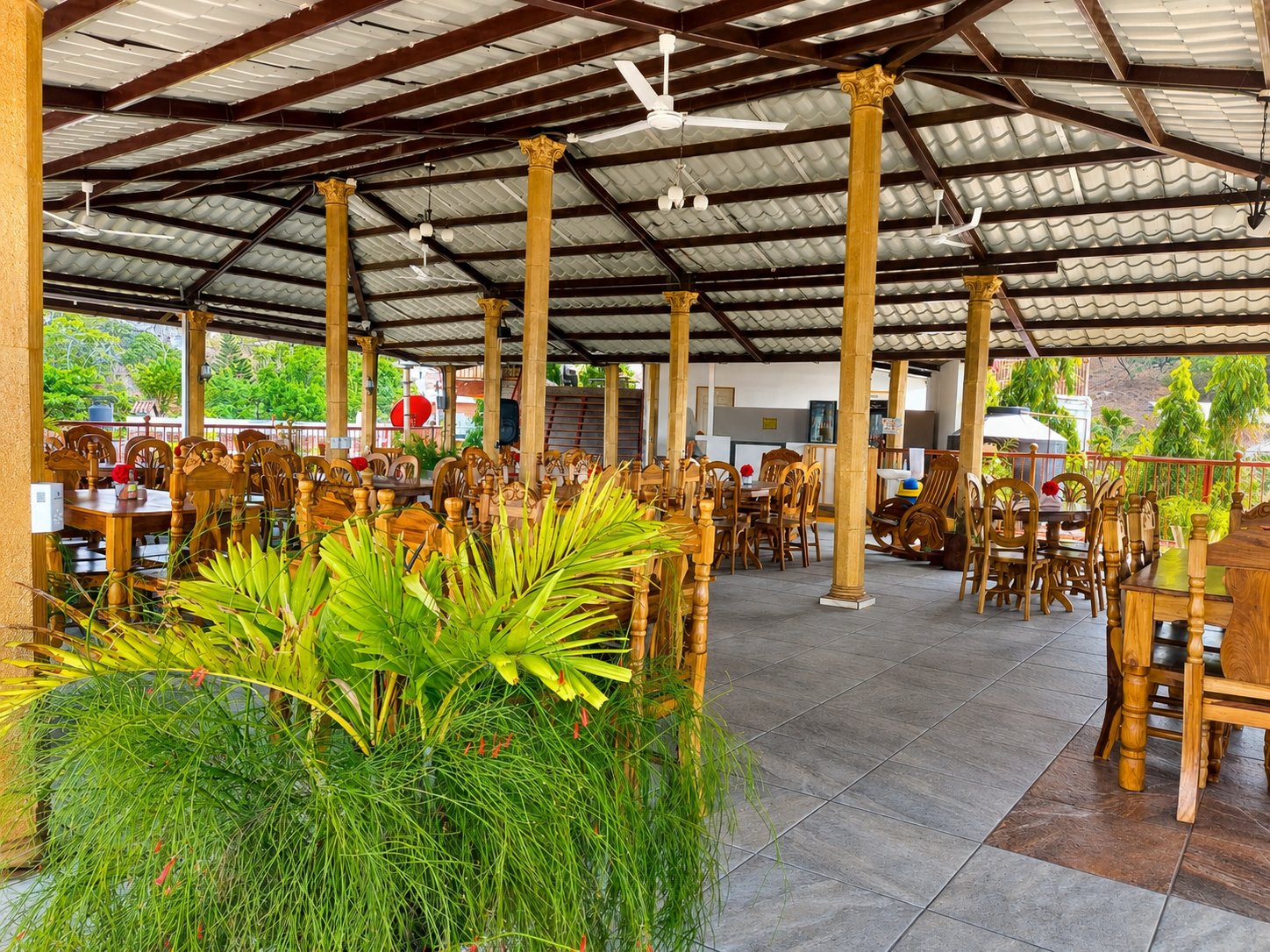 Rooftop restaurant
