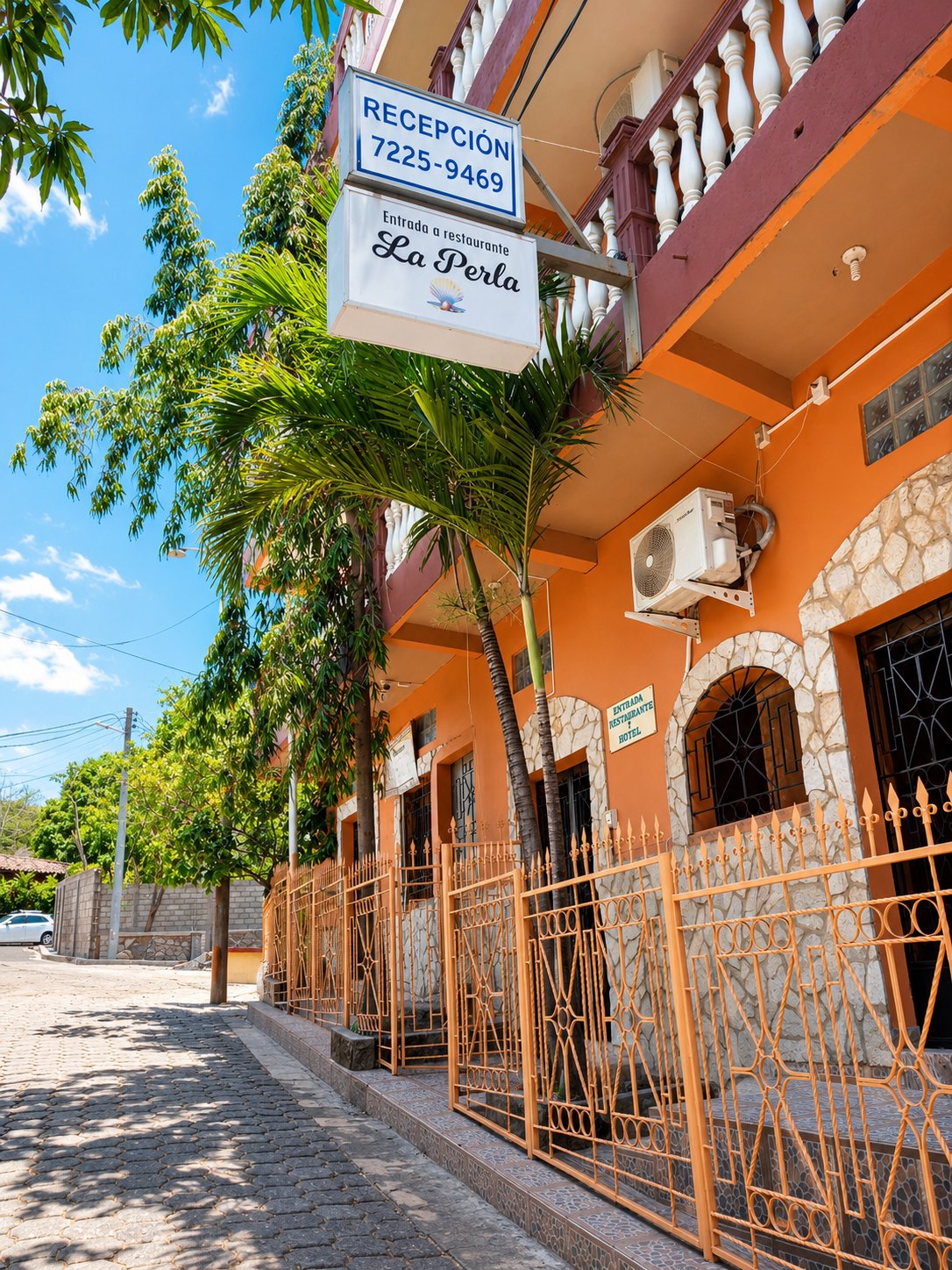 Hotel entrance