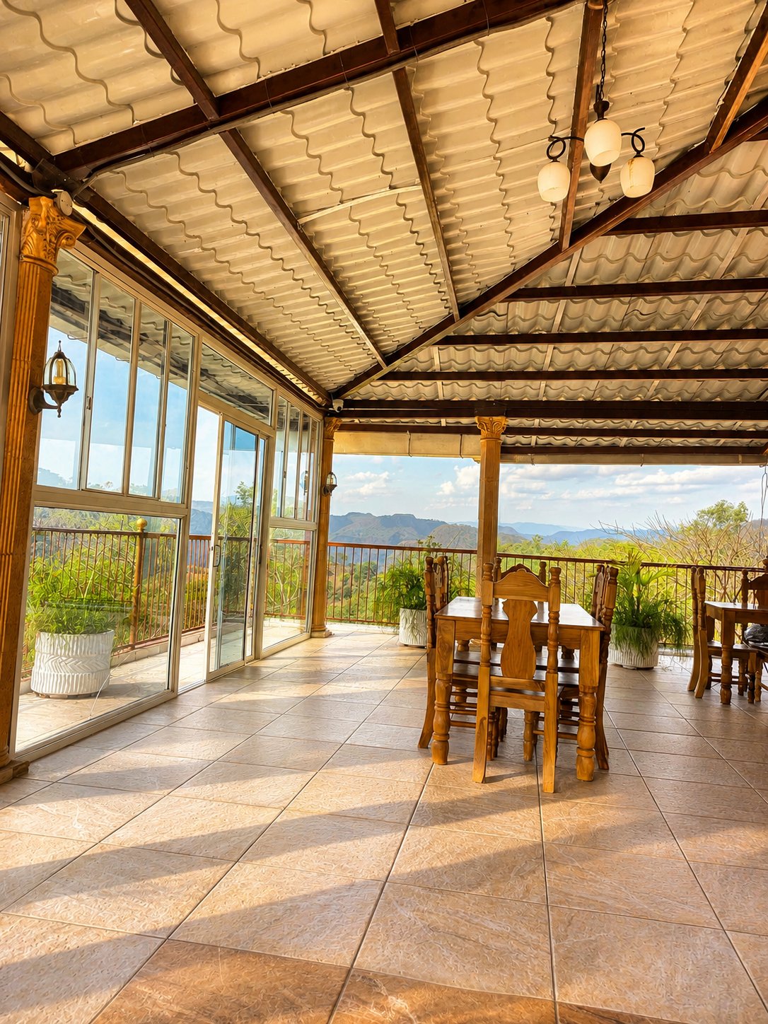 Terrace dining